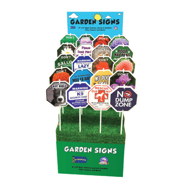Ready Set Sell: Garden Sign Floor Display with Signs