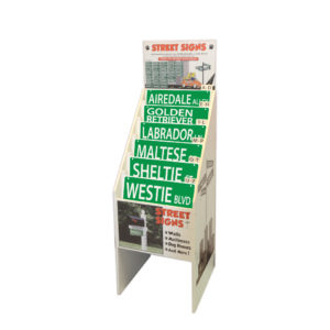 Ready Set Sell: Street Sign Display with Signs