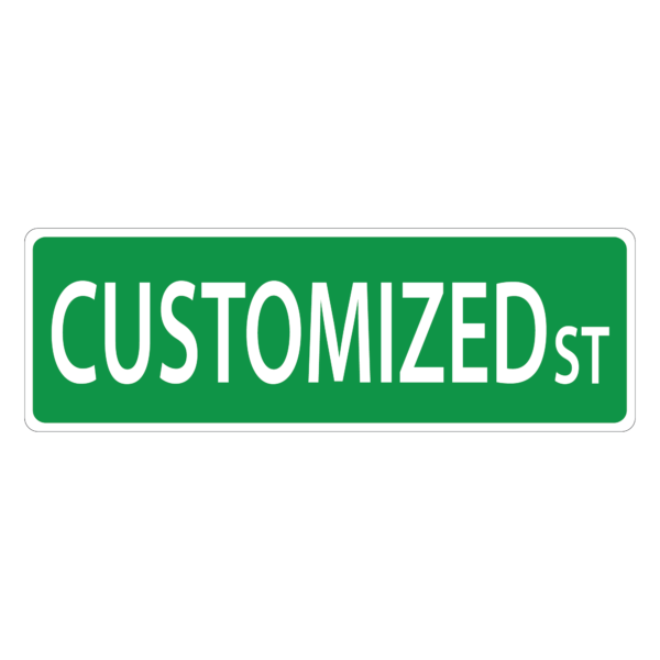 Custom Printed Street Signs