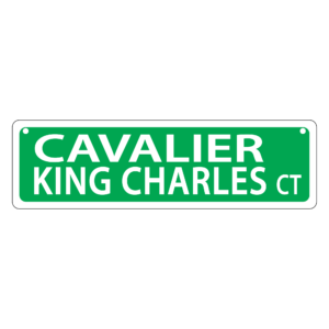 Cavalier King Charles Mini Street Sign