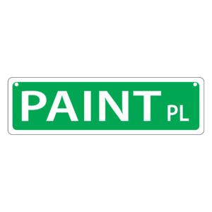 Paint Place Mini Street Sign