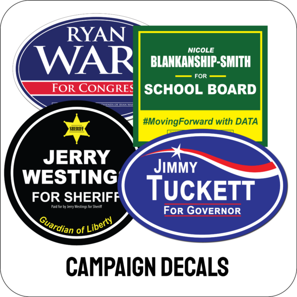 campaign bumper stickers