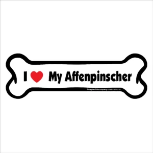 Affenpinscher Bone Magnet