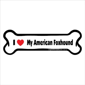 American Foxhound Bone Magnet