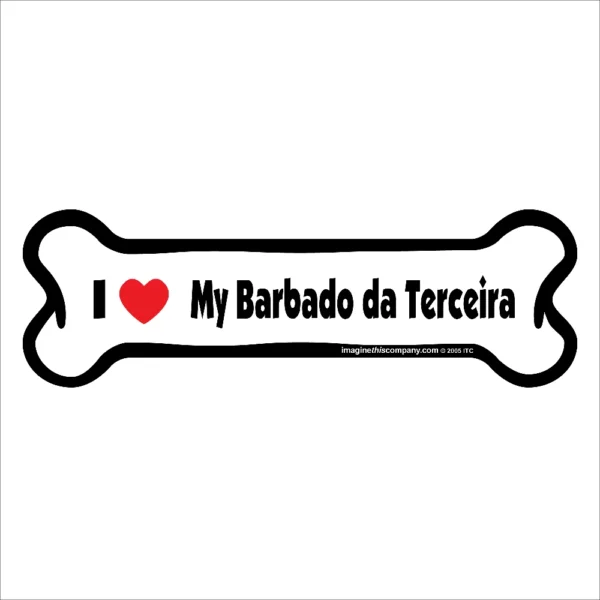 Barbado da Terceira Bone Magnet