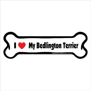Bedlington Terrier Bone Magnet