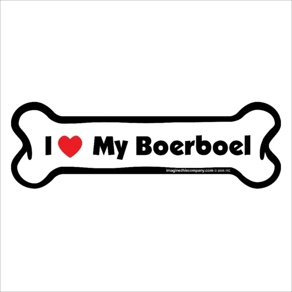 Boerboel Bone Magnet