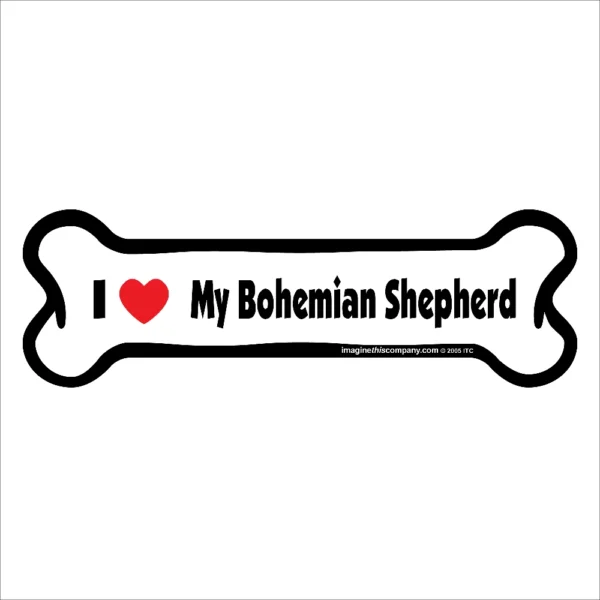 Bohemian Shepherd Bone Magnet