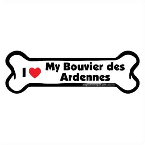 Bouvier des Ardennes Bone Magnet