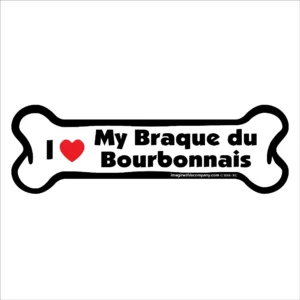 Braque du Bourbonnais Bone Magnet
