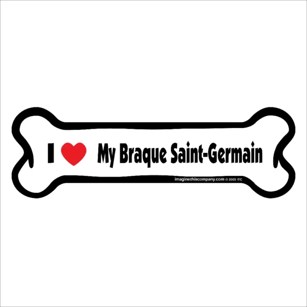 Braque Saint-Germain Bone Magnet