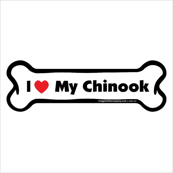 Chinook Bone Magnet
