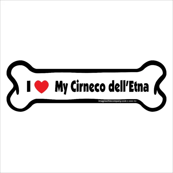 Cirneco dell’Etna Bone Magnet