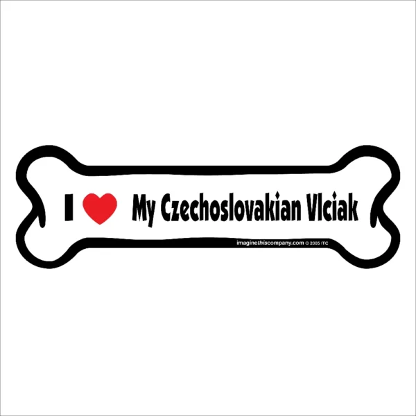 Czechoslovakian Vlciak Bone Magnet
