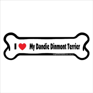 Dandie Dinmont Terrier Bone Magnet