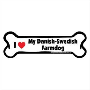 Danish-Swedish Farmdog Bone Magnet