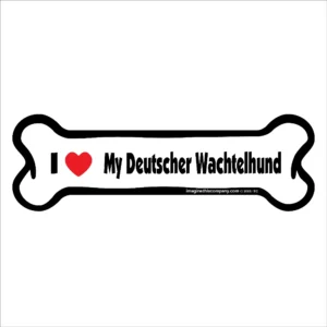 Deutscher Wachtelhund Bone Magnet