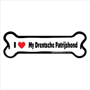 Drentsche Patrijshond Bone Magnet