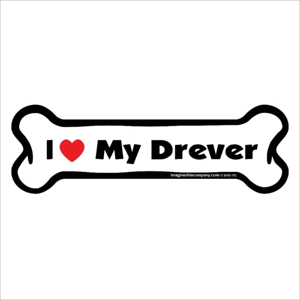 Drever Bone Magnet