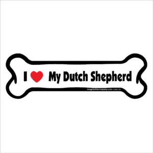 Dutch Shepherd Bone Magnet