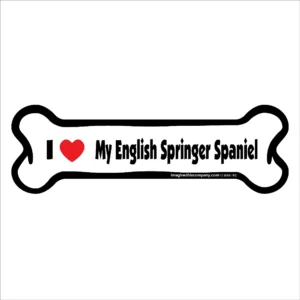 English Springer Spaniel Bone Magnet