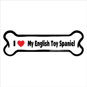 English Toy Spaniel Bone Magnet