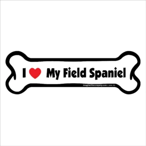 Field Spaniel Bone Magnet