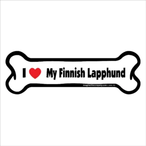 Finnish Lapphund Bone Magnet