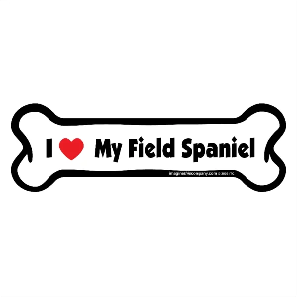 French Spaniel Bone Magnet