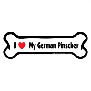 German Pinscher Bone Magnet