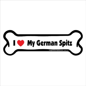 German Spitz Bone Magnet