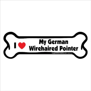 German Wirehaired Pointer Bone Magnet