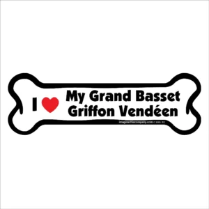 Grand Basset Griffon Vendéen Bone Magnet