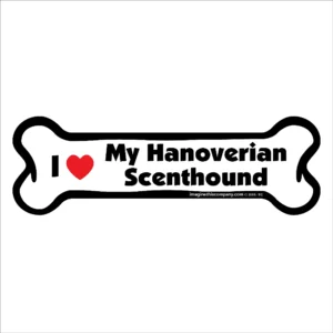 Hanoverian Scenthound Bone Magnet