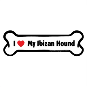 Ibizan Hound Bone Magnet
