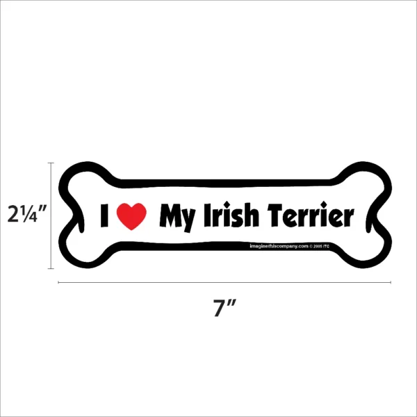 Irish Terrier Bone Magnet - Image 2