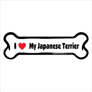 Japanese Terrier Bone Magnet