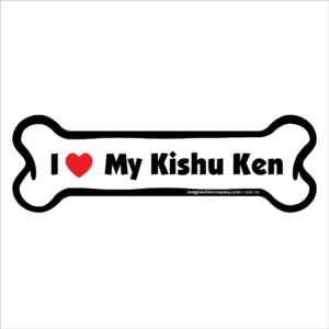 Kishu Ken Bone Magnet