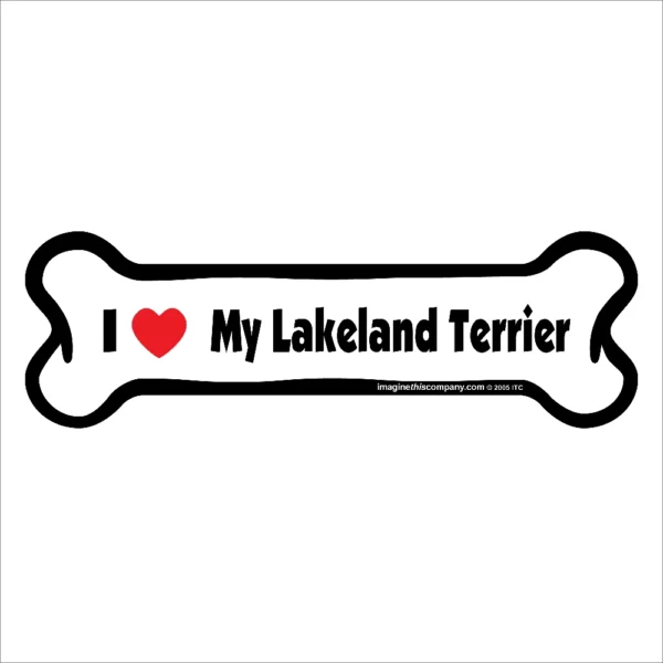 Lakeland Terrier Bone Magnet