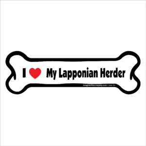 Lapponian Herder Bone Magnet