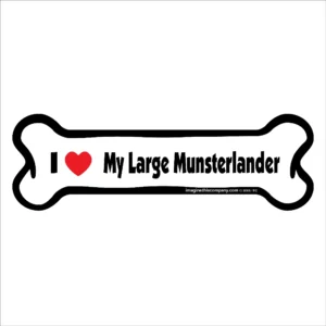 Large Munsterlander Bone Magnet