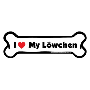 Löwchen Bone Magnet