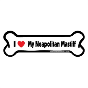 Neapolitan Mastiff Bone Magnet