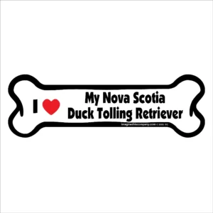 Nova Scotia Duck Tolling Retriever Bone Magnet
