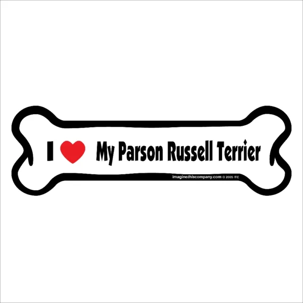 Parson Russell Terrier Bone Magnet