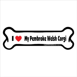Pembroke Welsh Corgi Bone Magnet