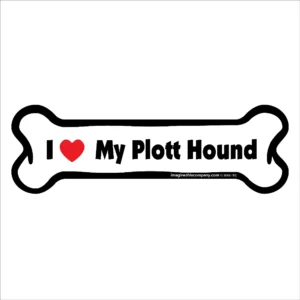 Plott Hound Bone Magnet