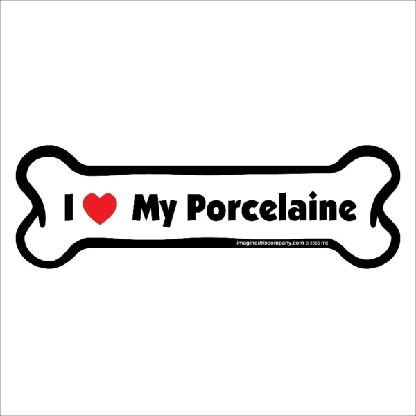 Porcelaine Bone Magnet