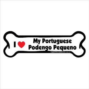 Portuguese Podengo Pequeno Bone Magnet