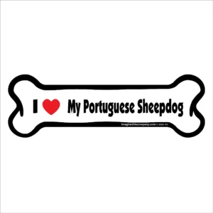 Portuguese Sheepdog Bone Magnet